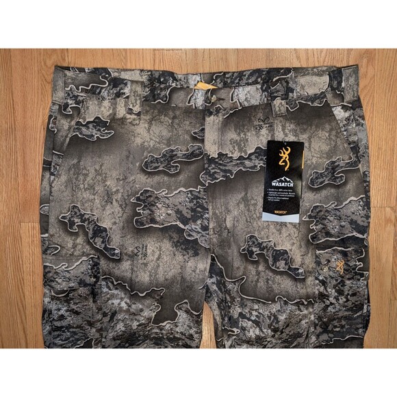 Browning Wasatch Mens 2XL Real Tree Excape Fieldwear Cargo Camouflage Pants NWT - Picture 2 of 8